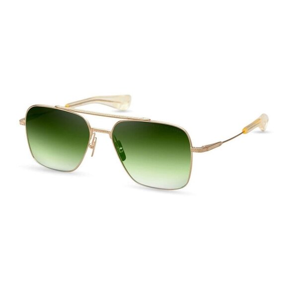 New DITA Flight Seven Gold Square DTS 111 07 Sunglasses Women - Picture 1 of 6